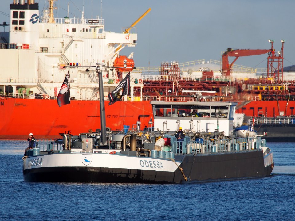 Odessa (ship, 2009) ENI 02332580 3e Petroleumhaven Port of Rotterdam