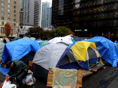Occupy Vancouver tents 3