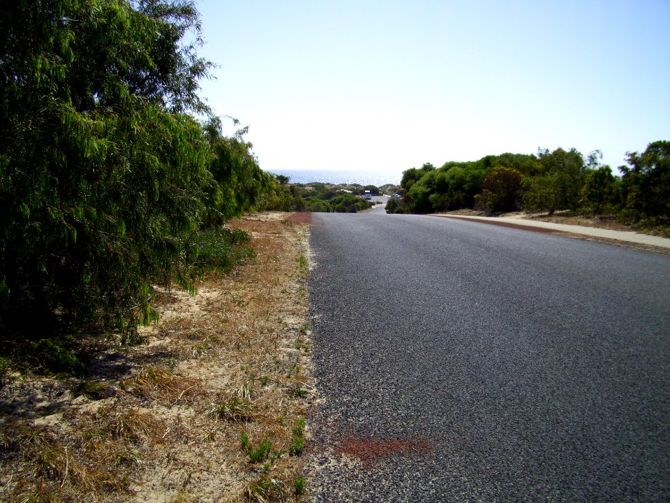 Ocean view from Mitchell Avenue, Preston Beach 2 (E37@WTW2013)