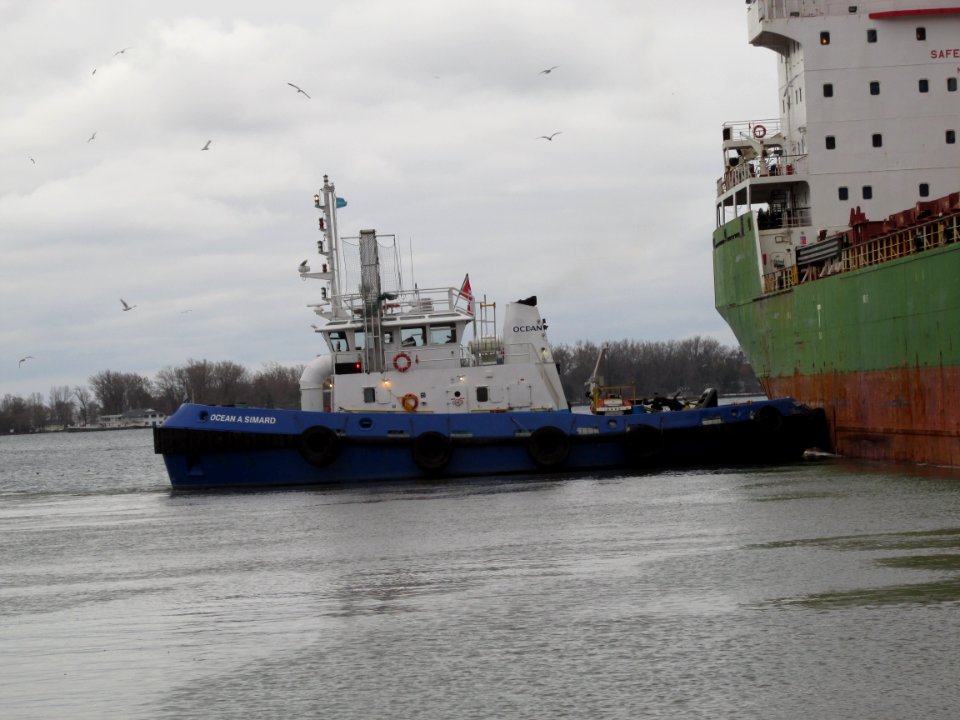 Ocean A. Simard and MV Wigeon. 01
