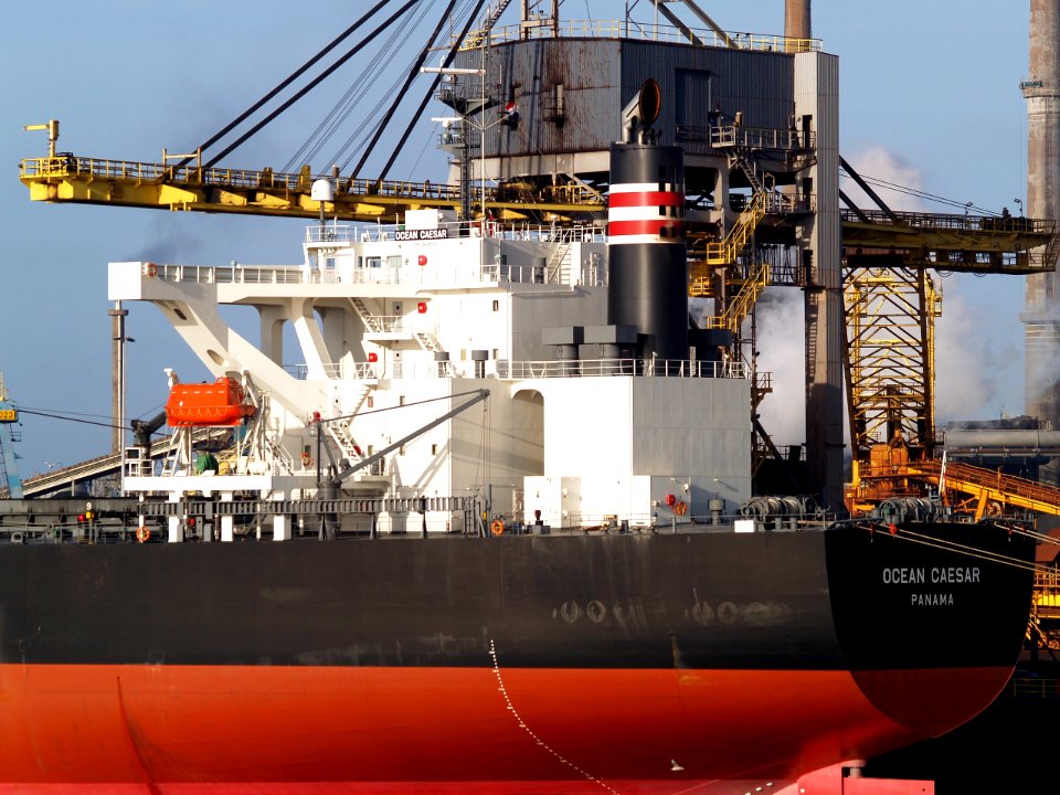 Ocean Caesar pic01 IMO 9439125 Port of Amsterdam 24January2009