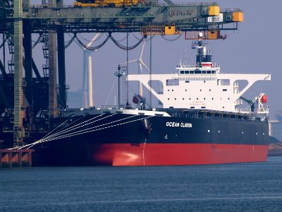 OCEAN CLARION - IMO 9410454 - Callsign 3FOS9 - p1 Port of Rotterdam 21March2009
