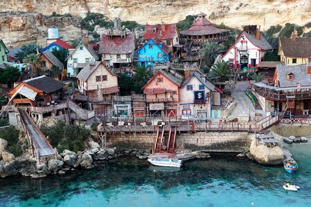 Water village nature