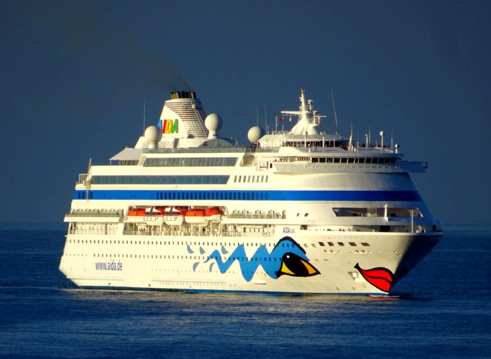 Ocean Liner Aida cara at Funchal Juli 2016