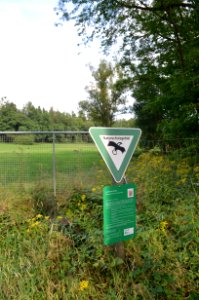 Oberhöchstadt, NSG Waldwiesental, Schild