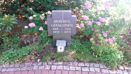 Oberhöchstadt, Friedhof, Gefallenengedenkstein