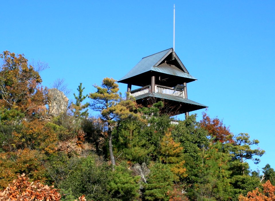 Observatory of Sarubami Castle , 265m