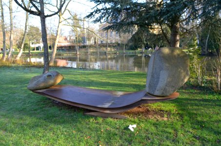 Oberursel, Rushmoor-Park, Skulptur (2)