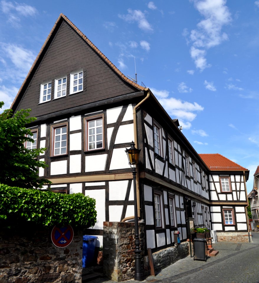 Oberursel, Hospitalstraße 9, von oben