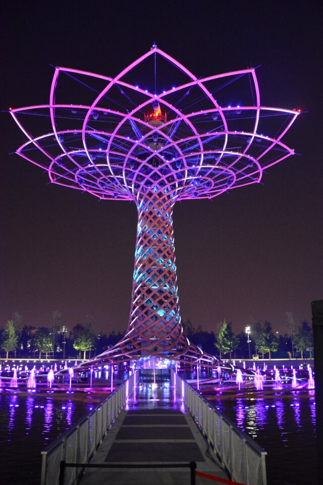 Milan universal exhibition tree of life