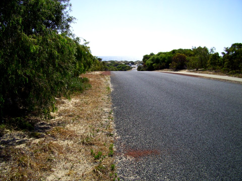 Ocean view from Mitchell Avenue, Preston Beach 1 (E37@WTW2013)