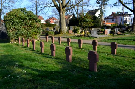 Oberursel, Alter Friedhof, Kriegsgräber WK I
