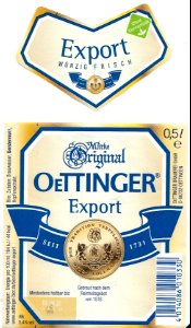 Oettinger Brauerei GmbH - Oettinger Export 2020