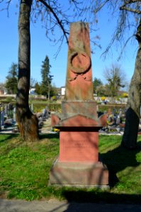 Ober-Rosbach, Friedhof, Denkmal Deutsch-Französischer Krieg