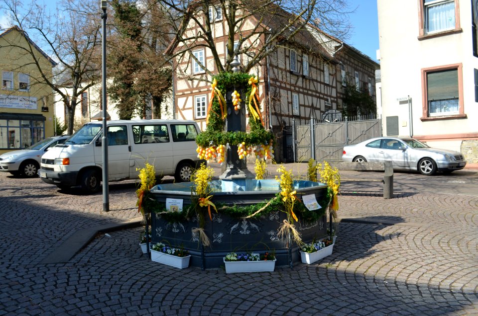 Ober-Rosbach, Homburger Straße, Marktbrunnen (1)