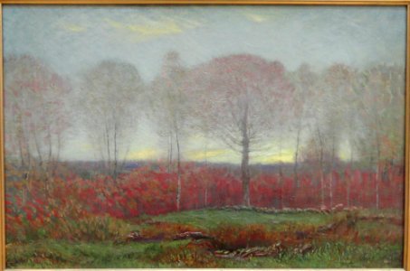 October Sunset, Dwight W. Tryon, 1913 - Museum of Fine Arts, Springfield, MA - DSC04029