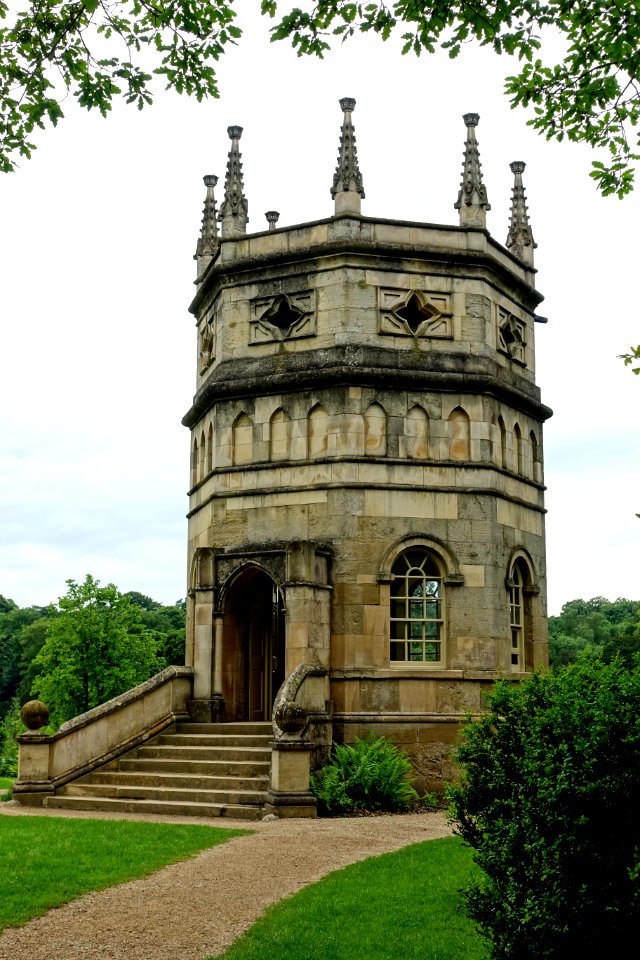 Octagon Tower, Studley Royal Park - North Yorkshire, England - DSC00891