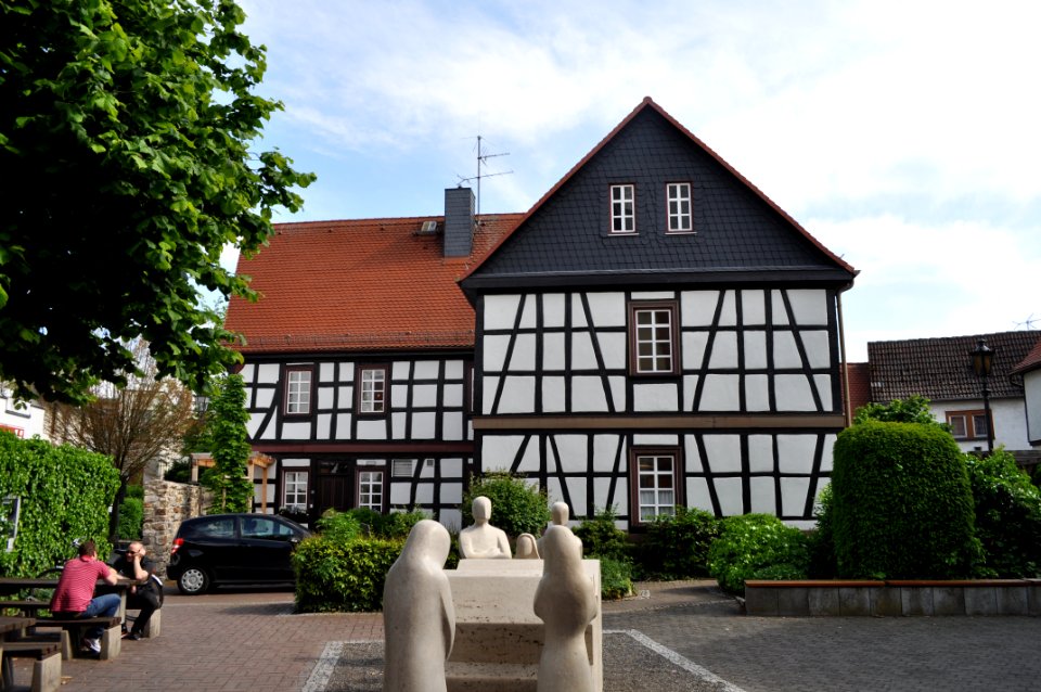 Oberursel, Hospitalstraße 9, Innenhof