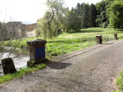 Oberstinzel (Moselle) pont Colonel Rouvillois 20 novembre 1944