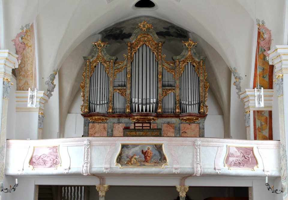 Obertaufkirchen St Martin Orgel