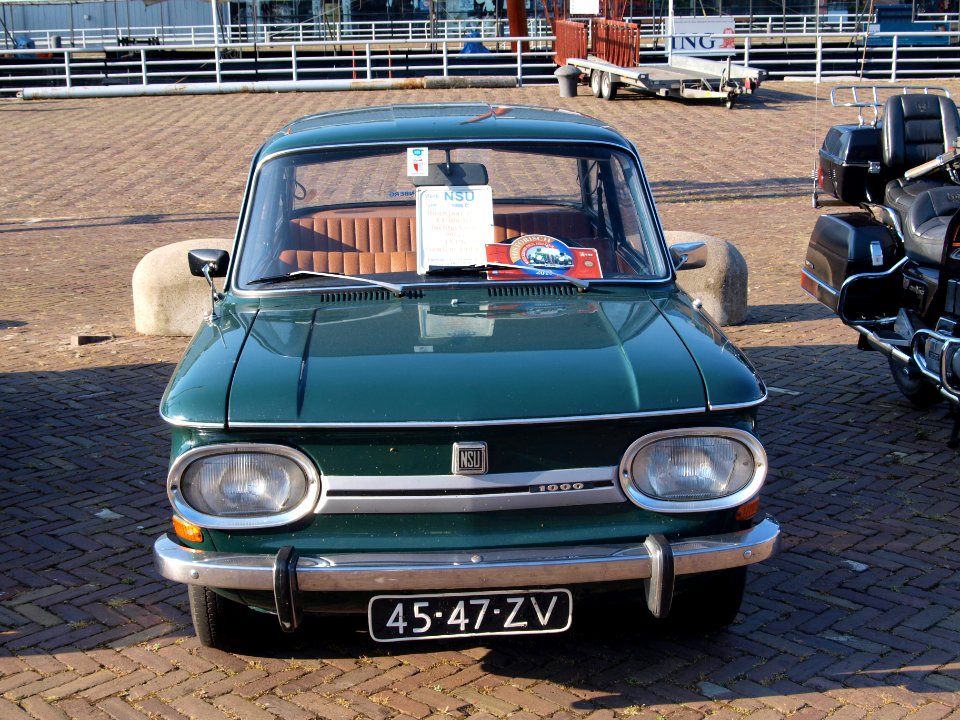 NSU 1000 C (1972), Dutch licence registration 45-47-ZV pic1