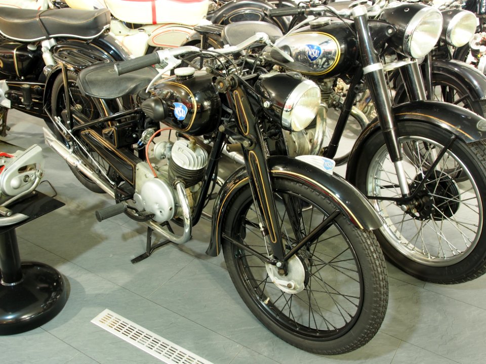 NSU Motorrad in Museum Autovision