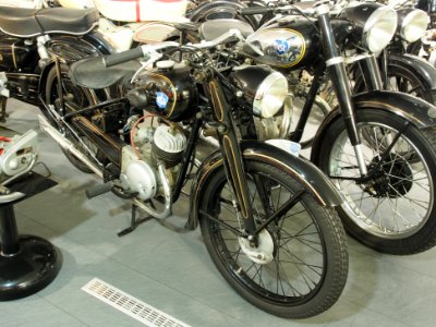 NSU Motorrad in Museum Autovision