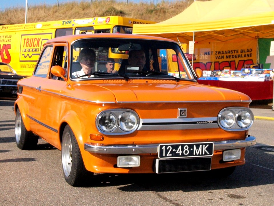 NSU TT dutch licence registration 12-48-MK pic1