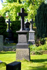 Oberursel, Alter Friedrhof, Grab Georg Jamin