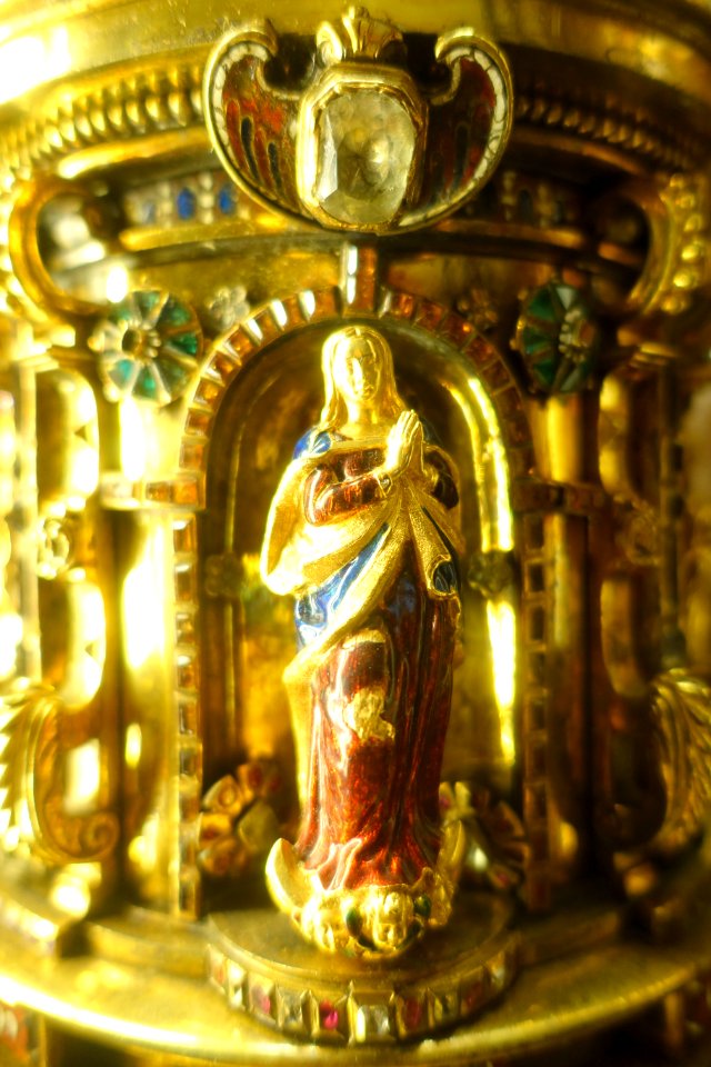 Nudo de la cruz procesional del obispo Mardones (Tesoro de la Mezquita-catedral de Córdoba)