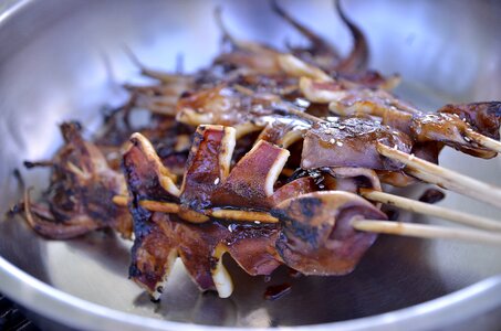 Seafood meat dinner