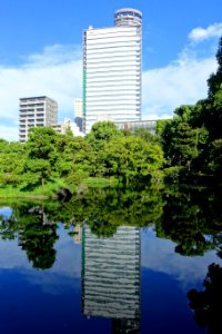 NTT Docomo building- Old Yasuda Garden - Tokyo, Japan - DSC06563