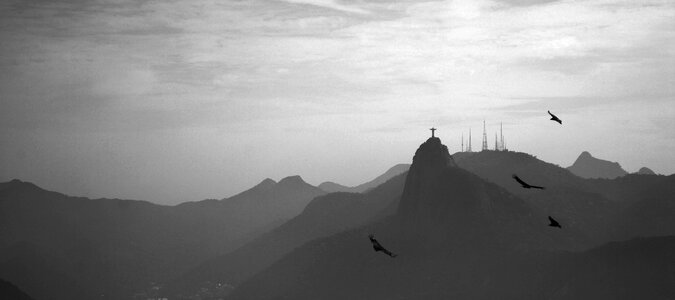 Brazil south america corcovado photo