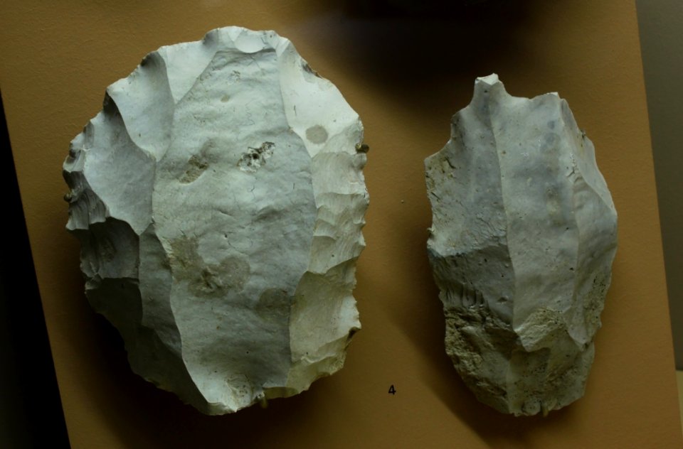 Nucleus Levallois et éclat Paléolithique moyen Archéologie Nationale 01042018