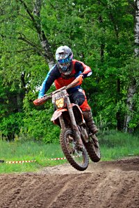Enduro race motocross ride