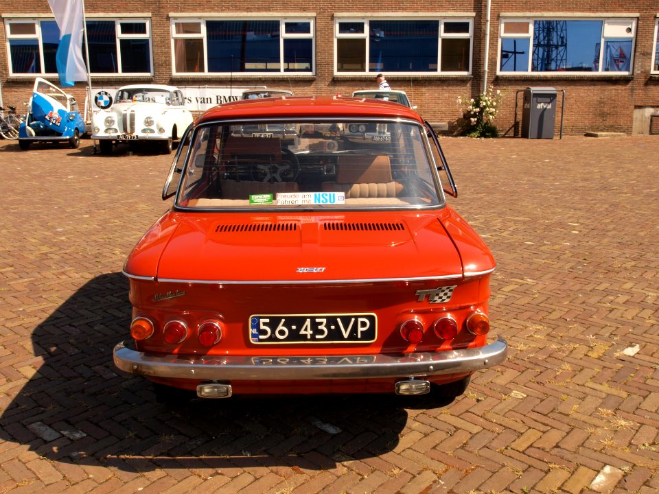 NSU TT 1000C (1972), Dutch licence registration 56-43-VP pic1