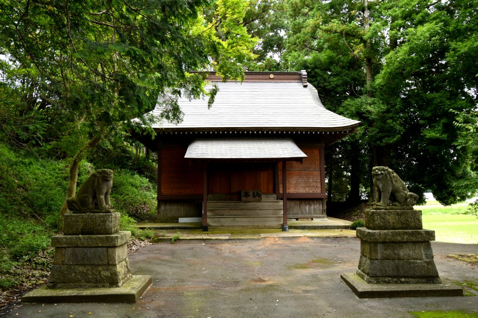 Nushiishi-jinja, haiden-2