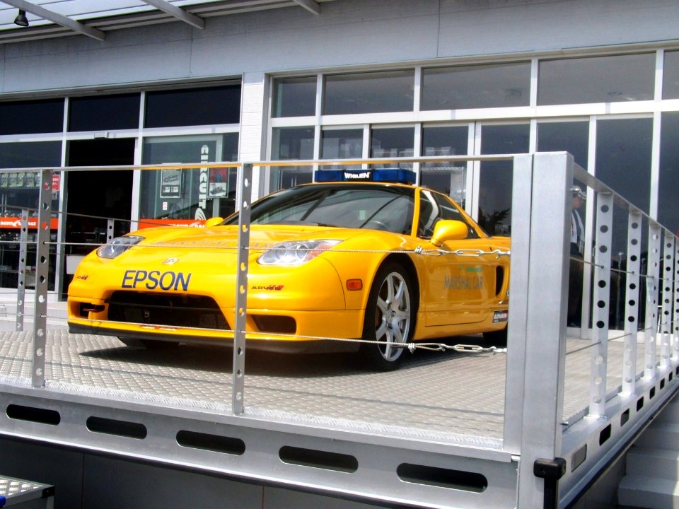 NSX Mercial Car of Suzuka Circuit front