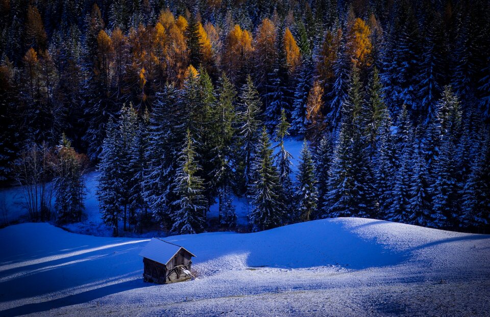 Landscape nature ice