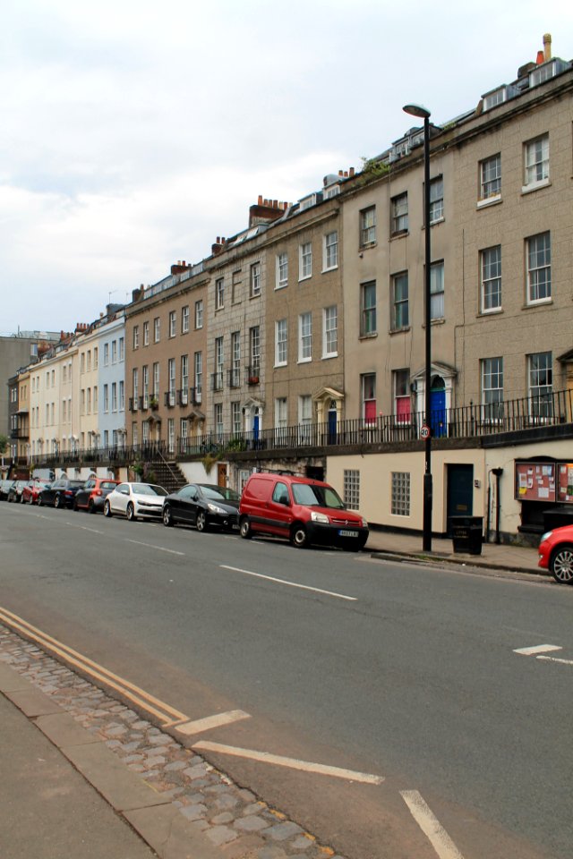 Numbers 1 To 14 And Attached Raised Pavement With Front Area Railings