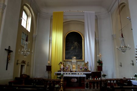Nussdorfer Pfarrkirche Innen