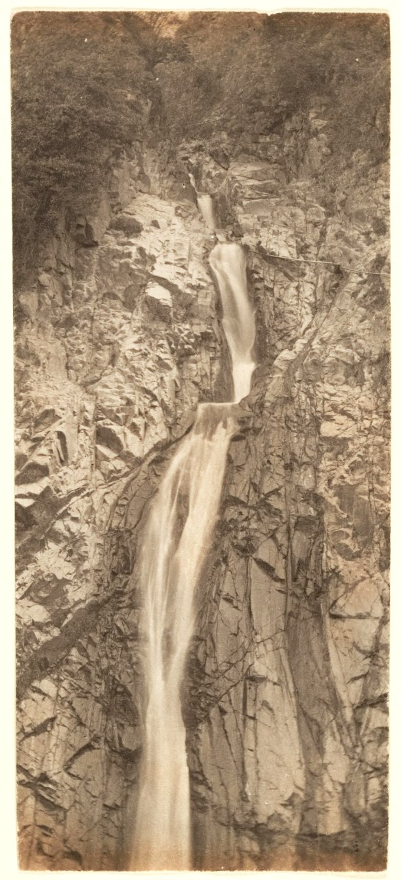 Nunobiki Waterfall in Kobe by Adolf de Meyer 1900-1910