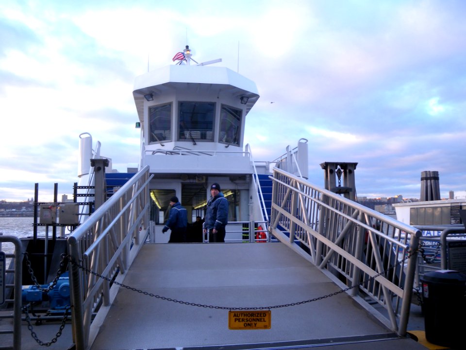 NY Waterway bow ramp jeh