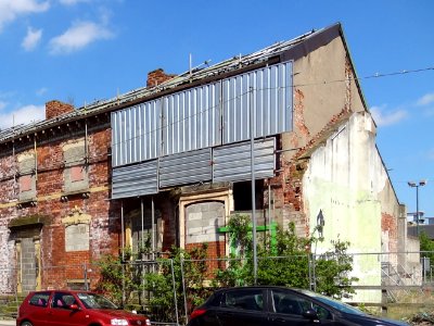 Number 41 And Attached Wall And Railings