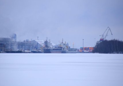 Nuottasaari harbour Oulu 20160214