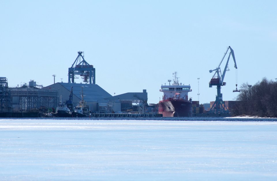 Nuottasaari harbour Oulu 20190331