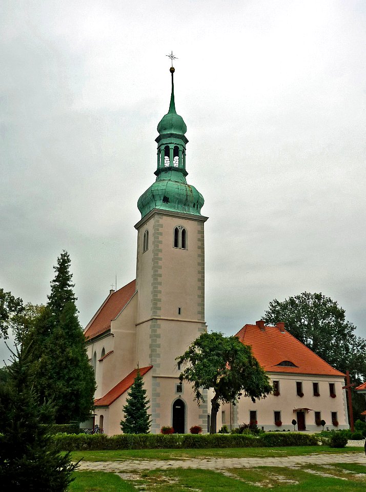 Nowogród Bobrzański, kościół Wniebowzięcia NMP (Kirche-Naumburg-Bober-1)