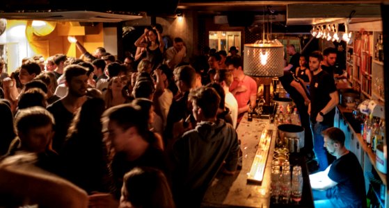 Obere Tanzfläche im Nachtclub Schwarzes Schaaf in Tübingen 2019 003