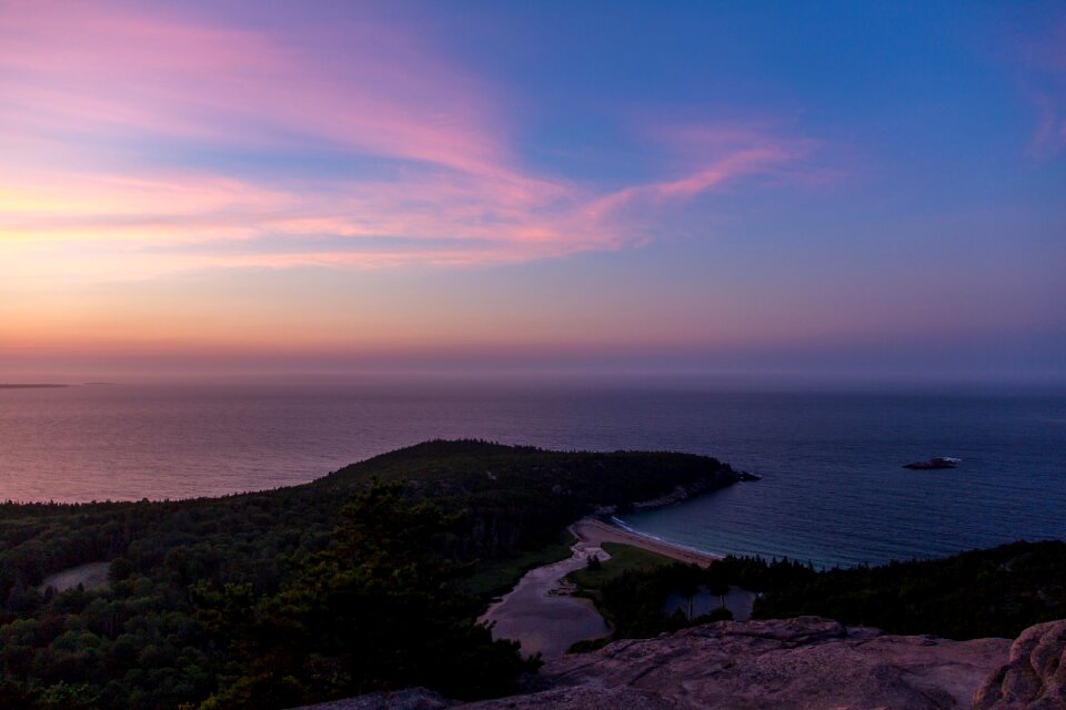 Cliff coastal nature