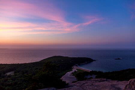 Cliff coastal nature